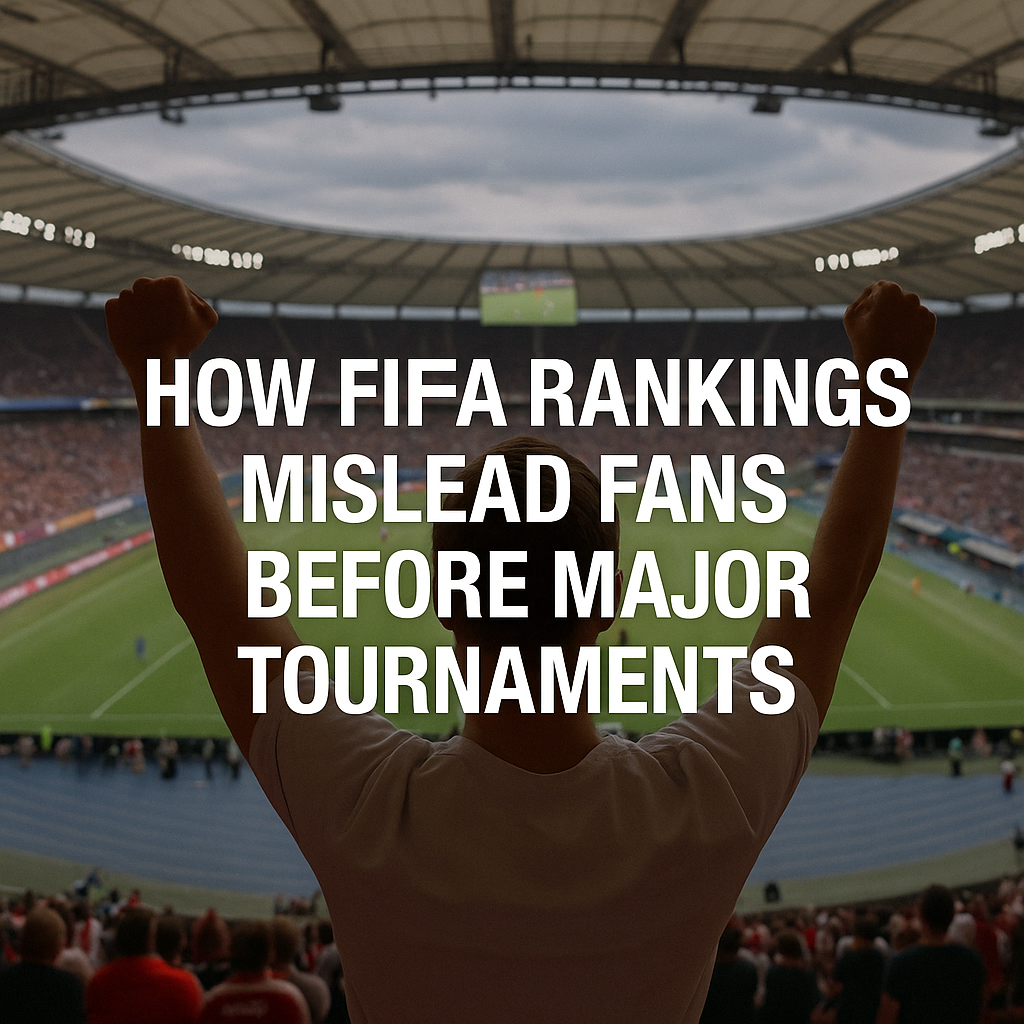 How FIFA Rankings Mislead Fans Before Major Tournaments
