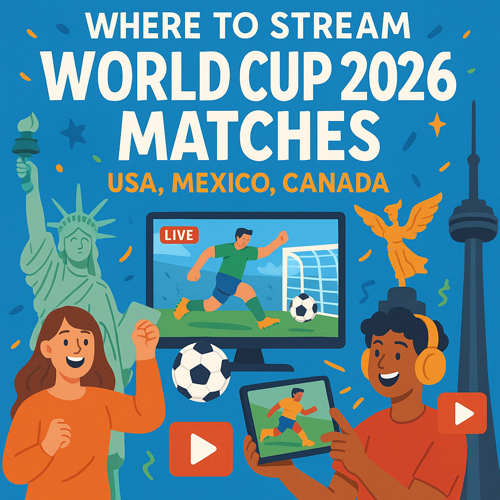 Where to Stream World Cup 2026 Matches (USA, Mexico, Canada)