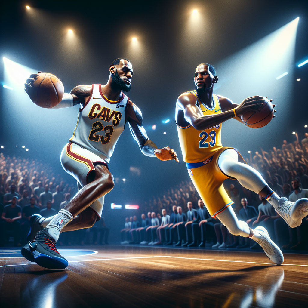 Stunning Rivalry: LeBron and KD Face Off in Their 20-Year Journey – LeBron James,  Kevin Durant,  NBA rivalry