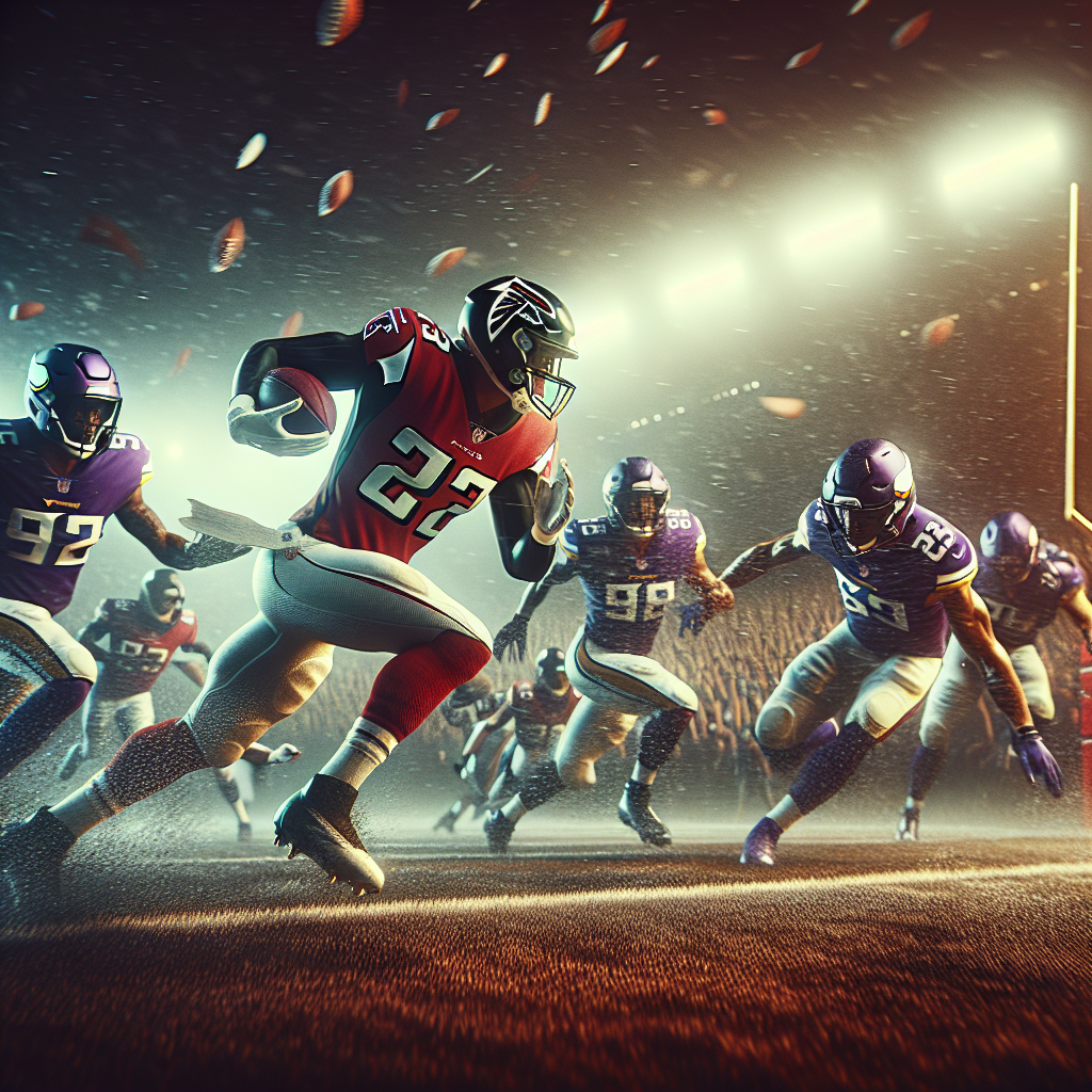 Epic Defensive Battle: Falcons Top Vikings in Thrilling Showdown – Falcons vs Vikings, NFL, defensive battle