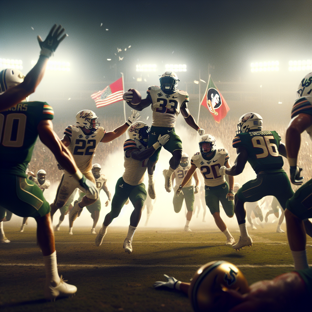 Stunning Victory: USF Topples Another Ranked Team in Epic Fashion – USF,  stunning victory,  college football