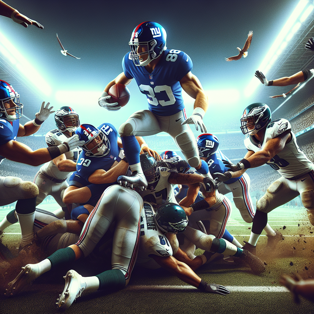 Epic Comeback: Giants Turn Tables on Eagles with Home Victory – Giants victory,  Eagles defeat,  NFL comeback