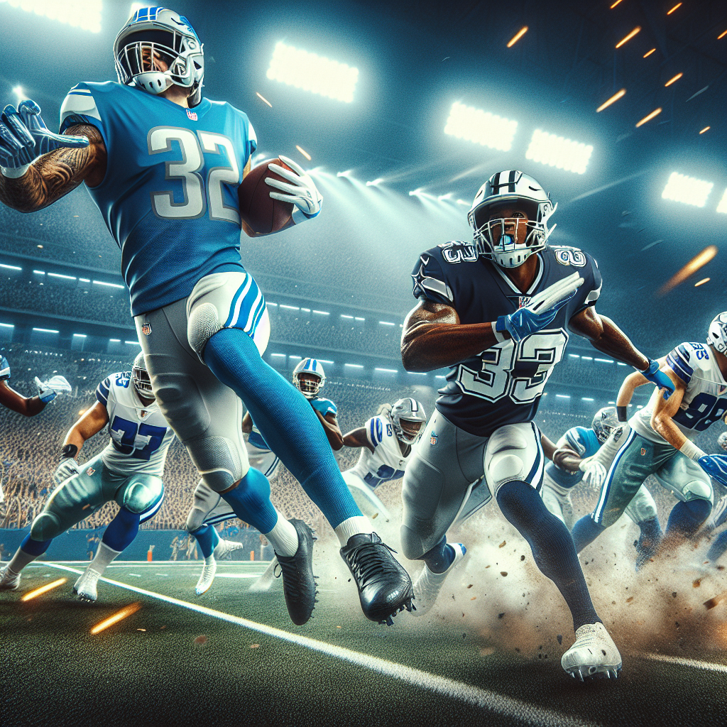 Epic Offense: Detroit Lions Roar Over Cowboys in Thrilling Win – Detroit Lions,  Cowboys,  playoffs